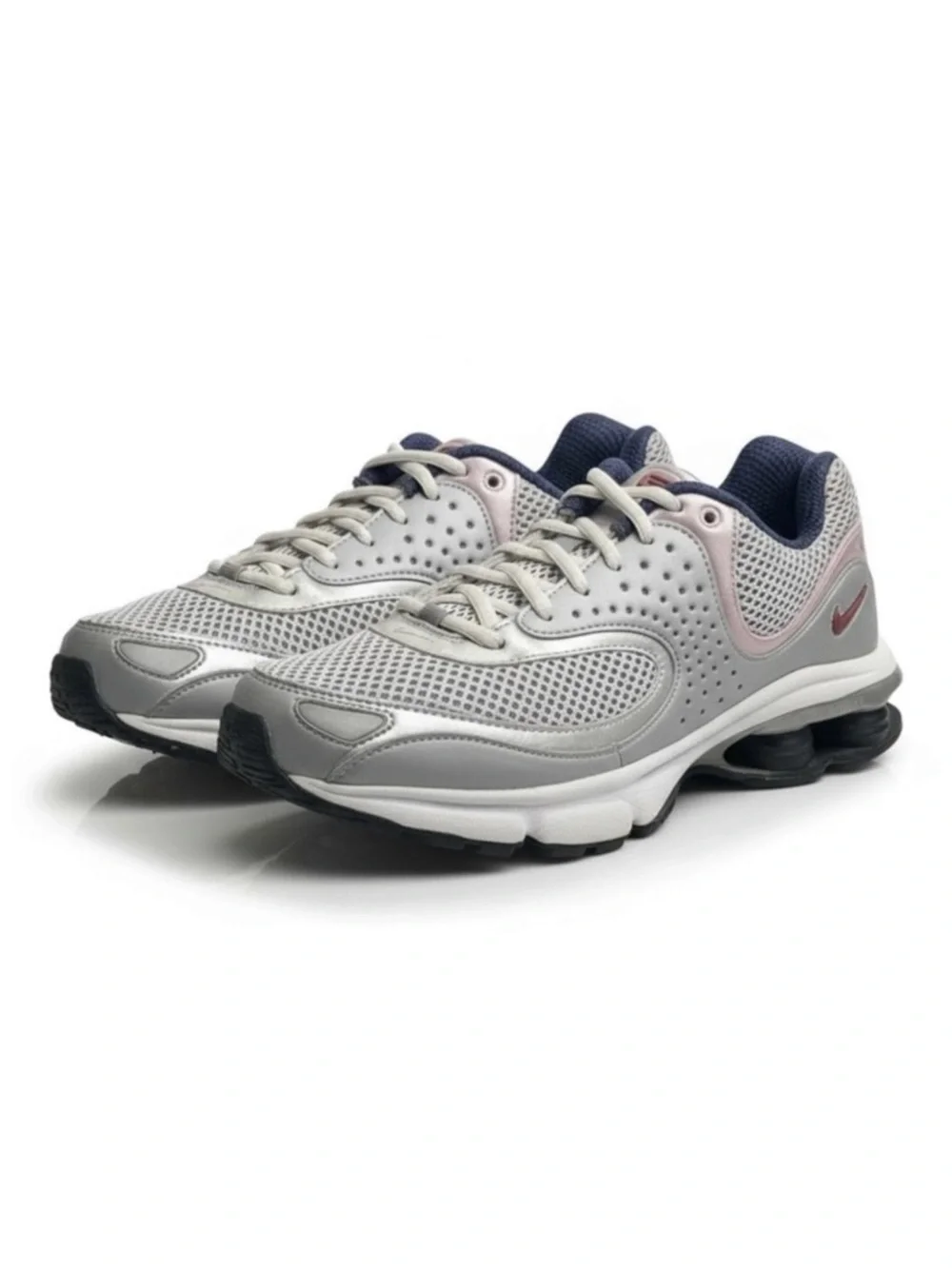Vintage Y2K: Nike ✔︎ Shox BRS 100 Run Sneaker ✔︎ Grey Lilac ✔︎ 9.5M ✔︎ Trending